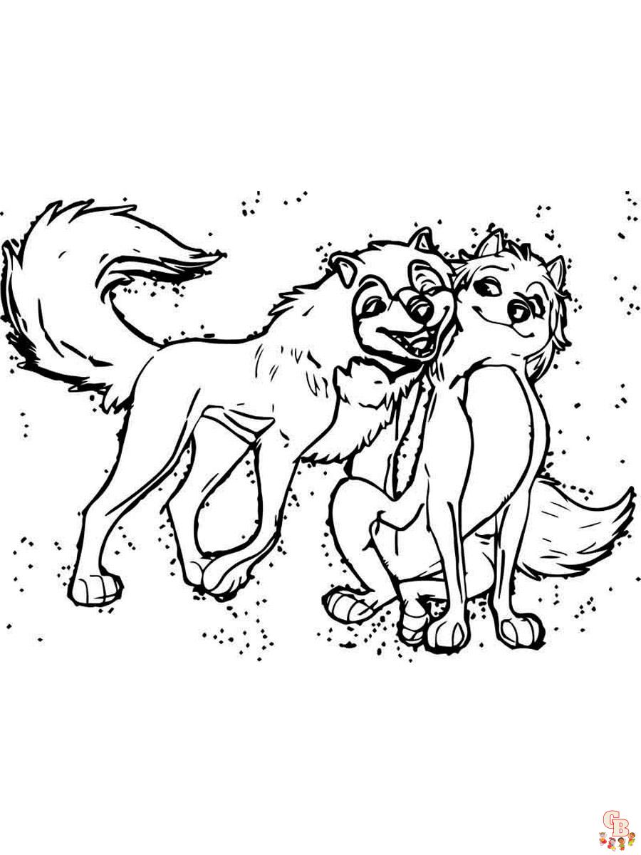 Alpha And Omega Coloring Pages 2