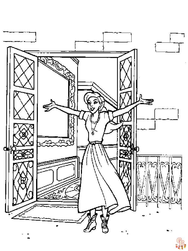 Anastasia Coloring Pages 13