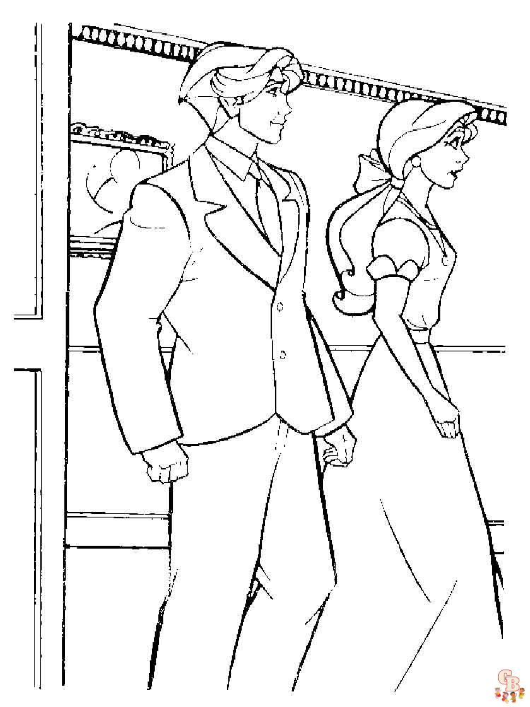 Anastasia Coloring Pages 14