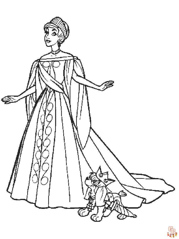 Anastasia Coloring Pages 3