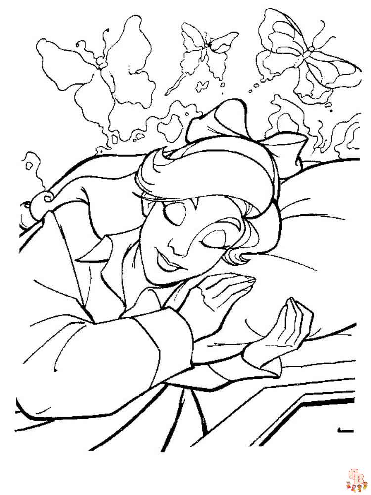 Anastasia Coloring Pages 5