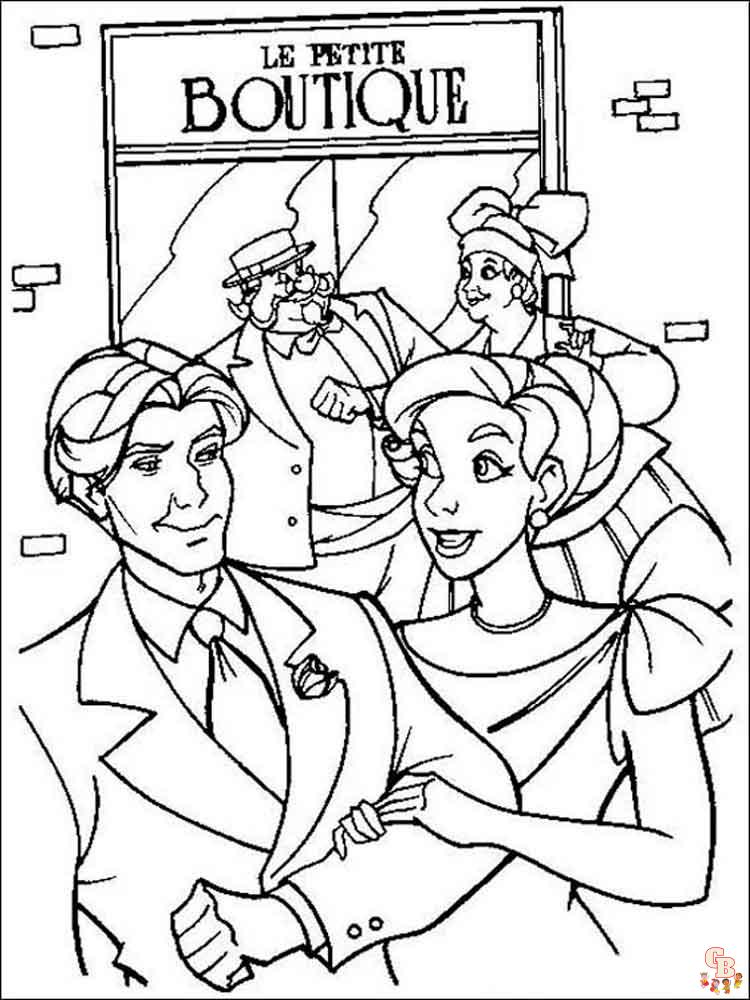 Anastasia Coloring Pages 6
