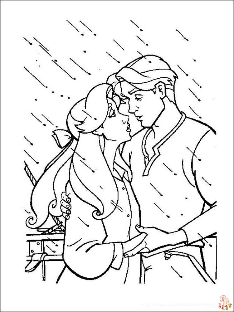 Anastasia Coloring Pages 8