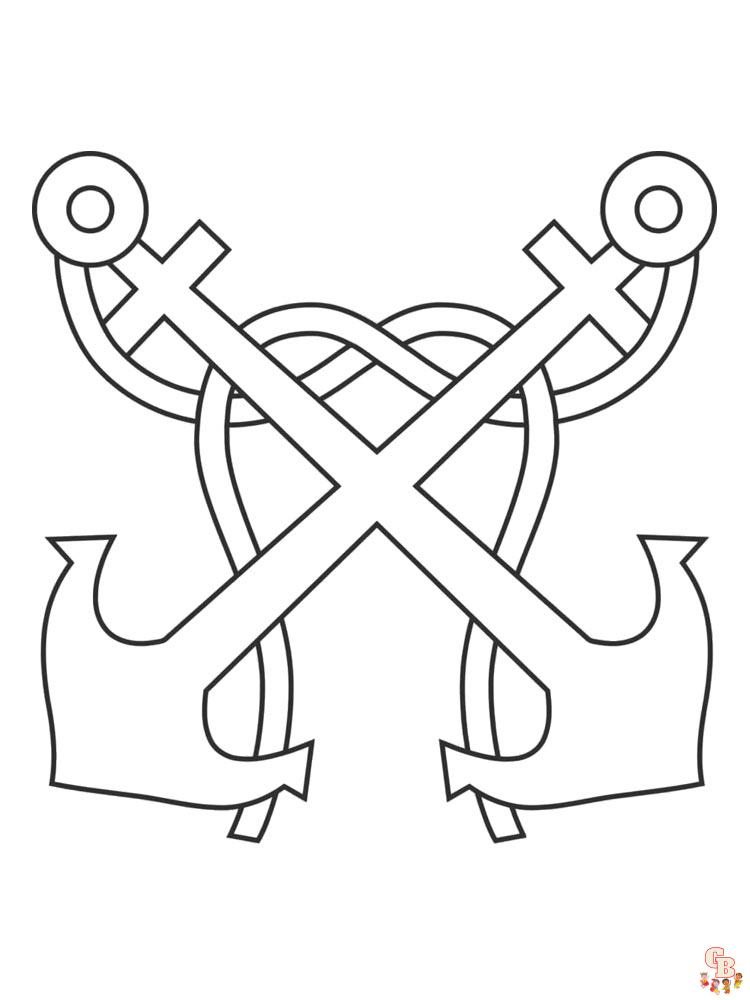 Anchor Coloring Pages 10