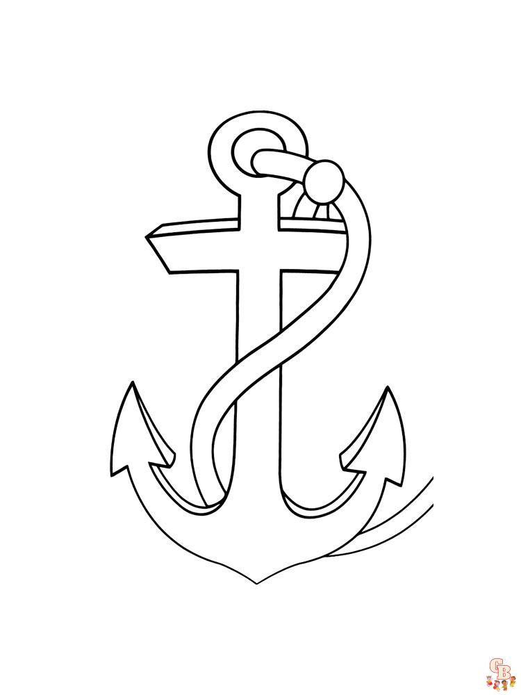 Anchor Coloring Pages 12