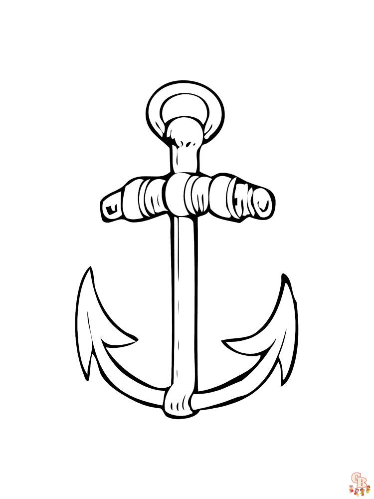 Anchor Coloring Pages 15