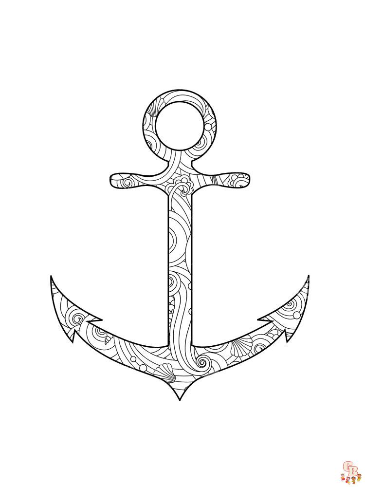 Anchor Coloring Pages 16