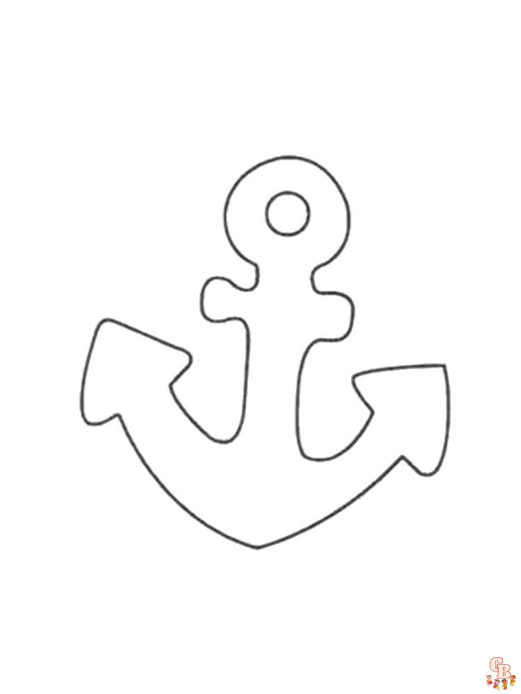 Anchor Coloring Pages 4