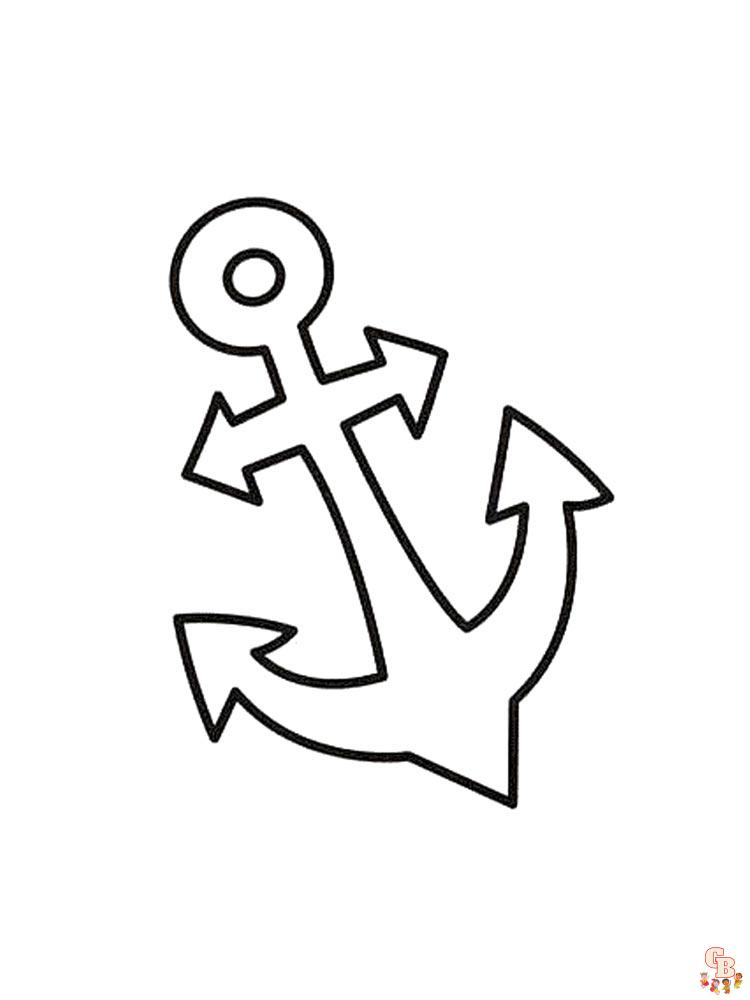 Anchor Coloring Pages 5