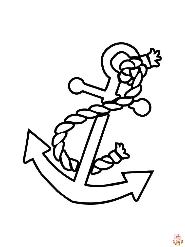 Anchor Coloring Pages 6