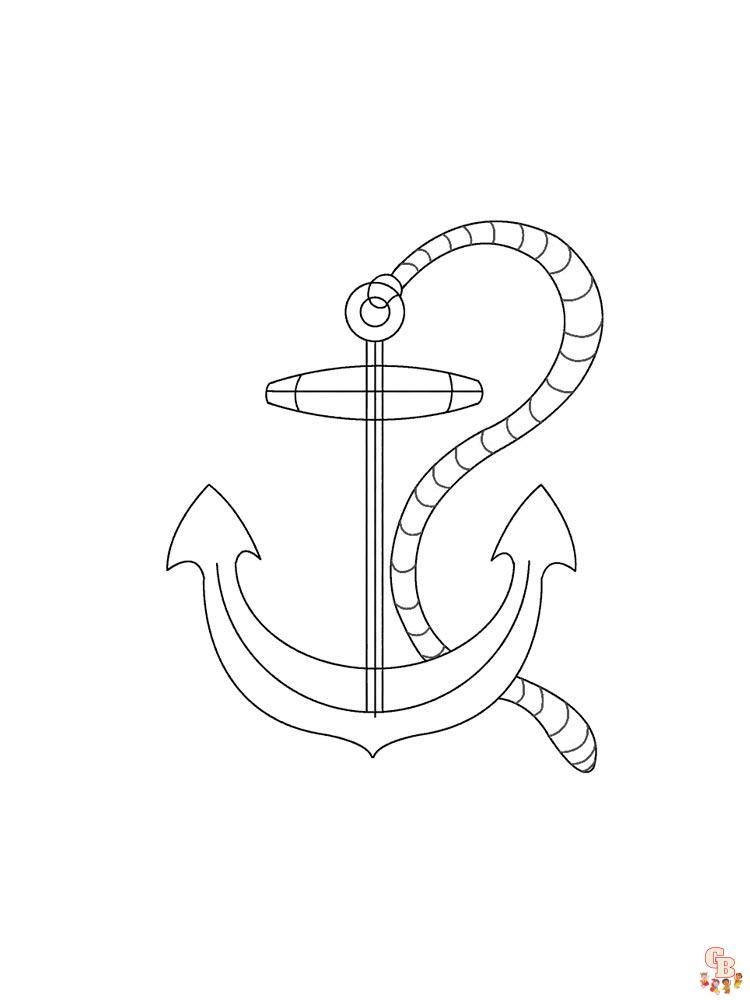 Anchor Coloring Pages 8
