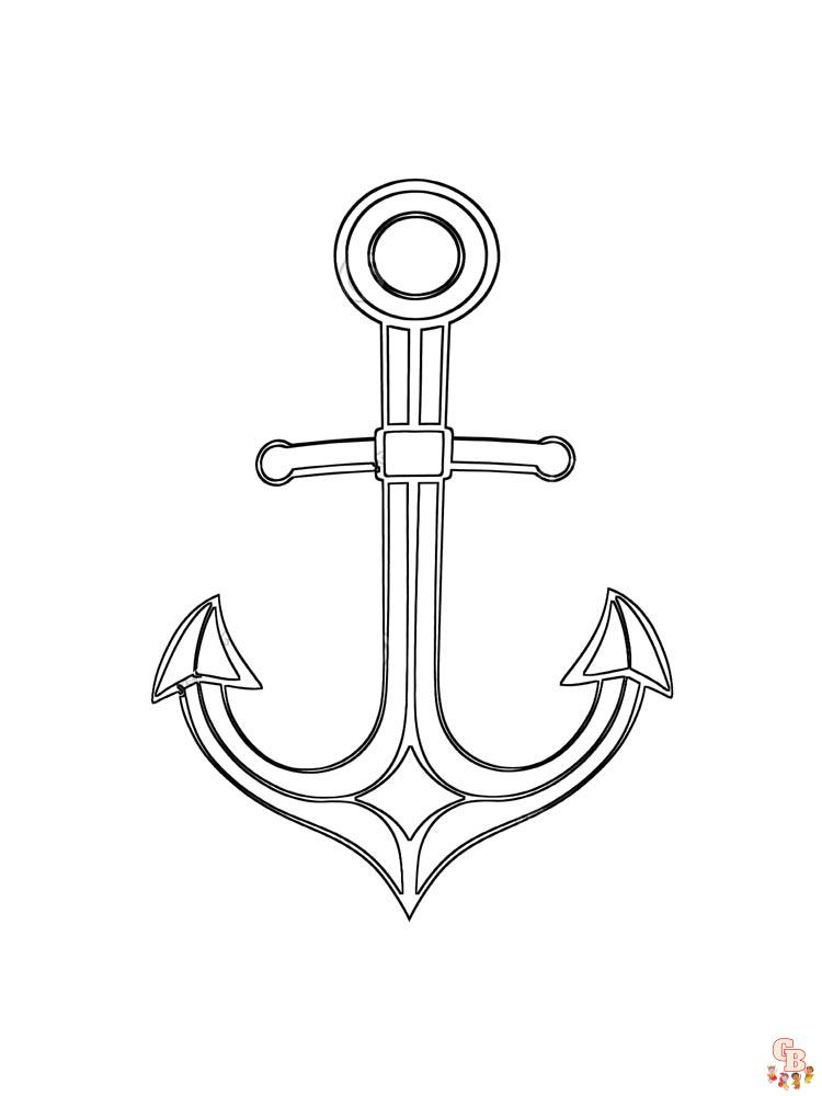 Anchor Coloring Pages 9