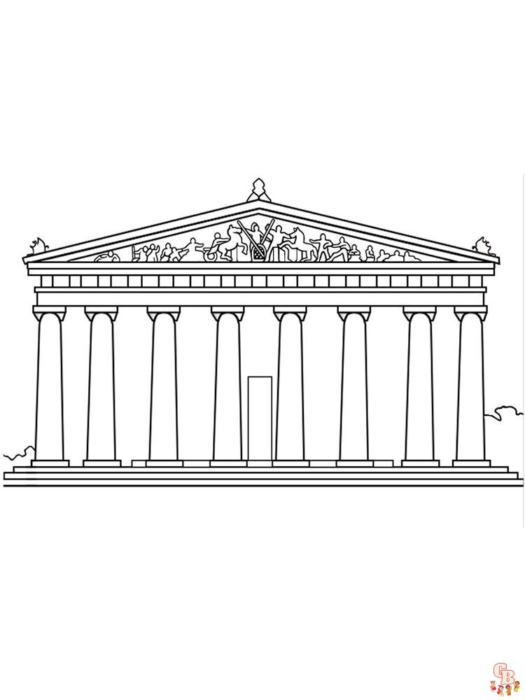 Ancient Greece Coloring Pages 14