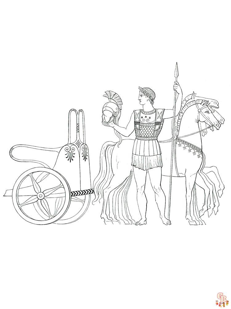 Ancient Greece Coloring Pages 4