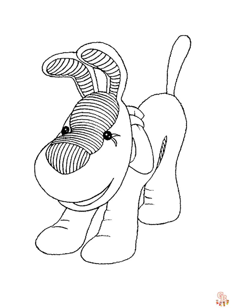 Andy Pandy Coloring Pages 1