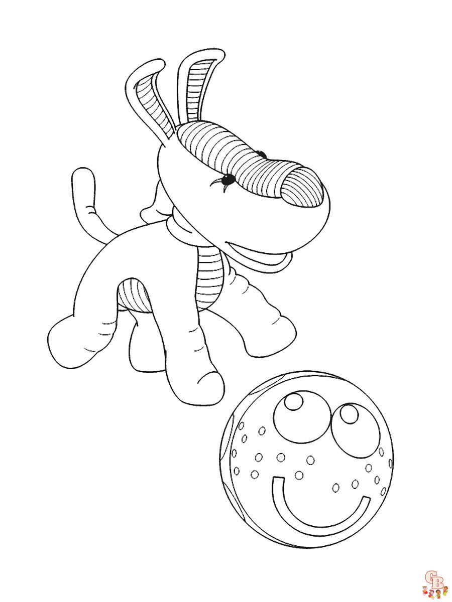 Andy Pandy Coloring Pages 10