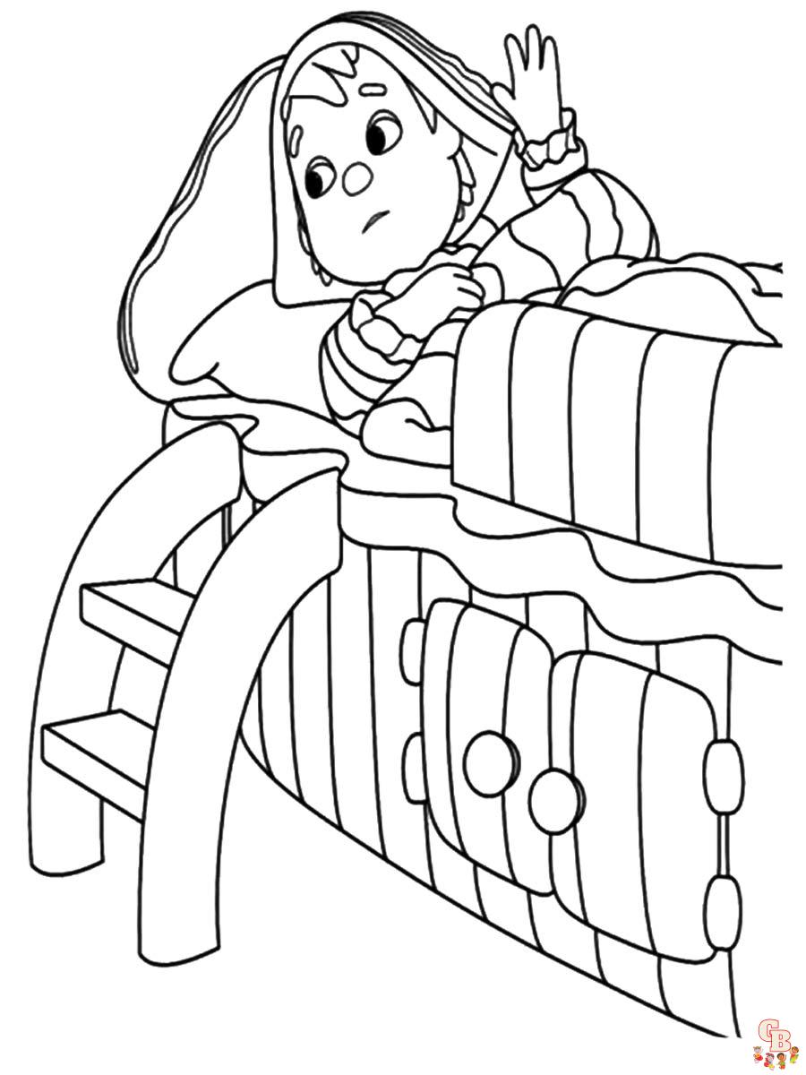 Andy Pandy Coloring Pages 15