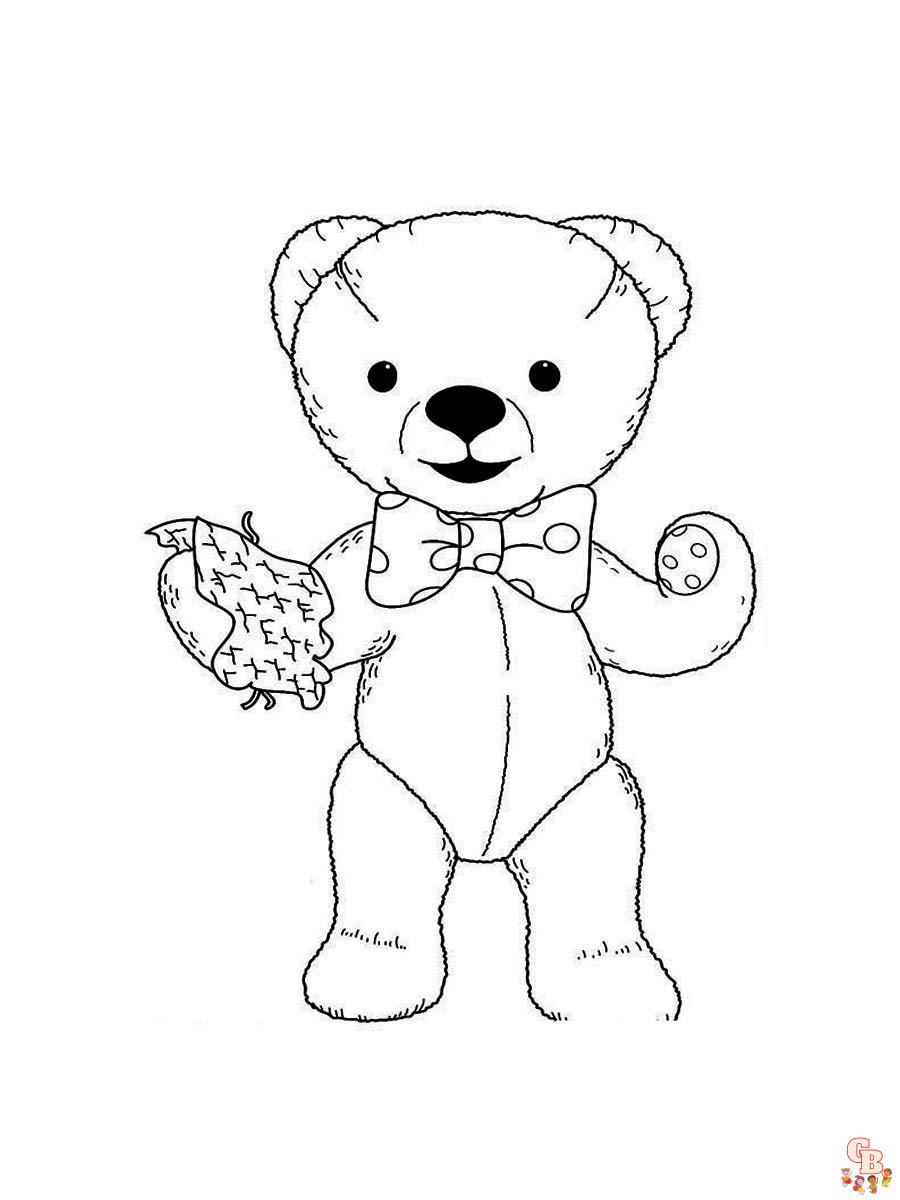 Andy Pandy Coloring Pages 18
