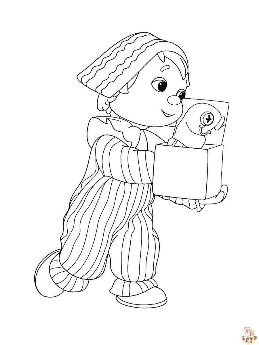 Andy Pandy Coloring Pages 2