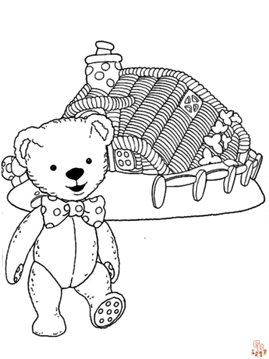 Andy Pandy Coloring Pages 6