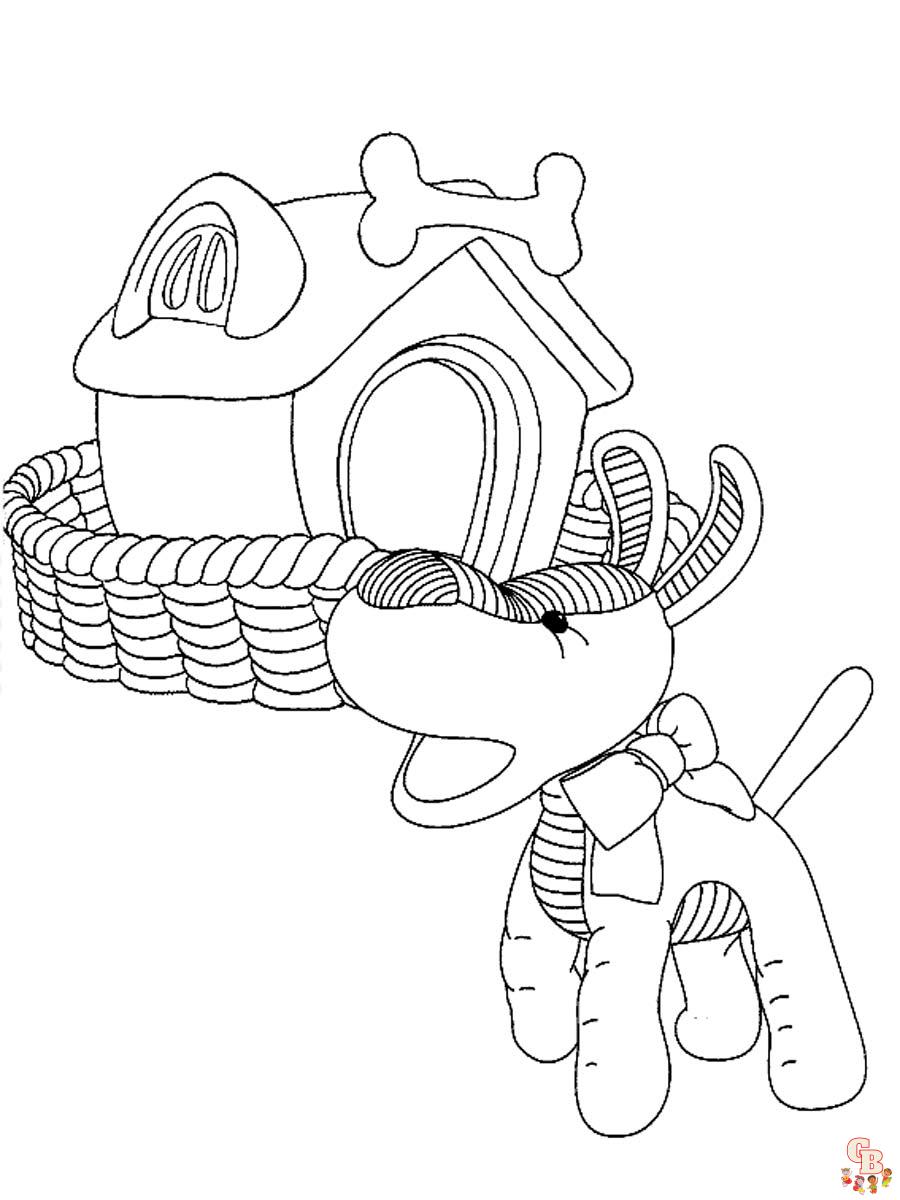 Andy Pandy Coloring Pages 9
