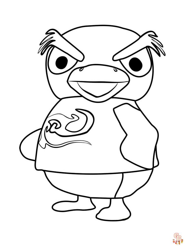 Animal Crossing Coloring Pages 88