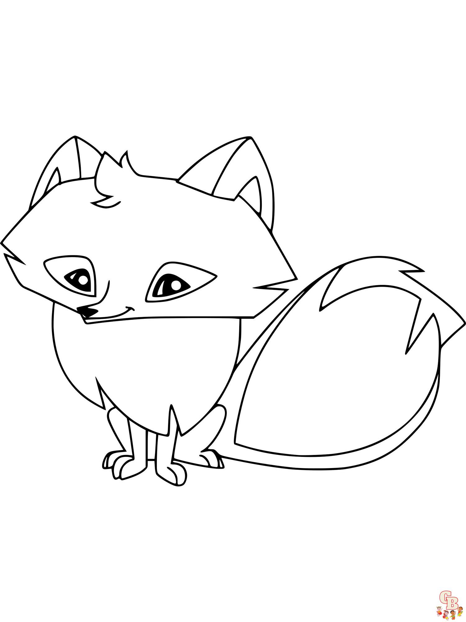 Animal Jam Coloring Pages 10