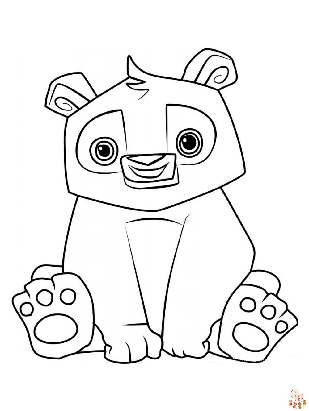 Animal Jam Coloring Pages 14