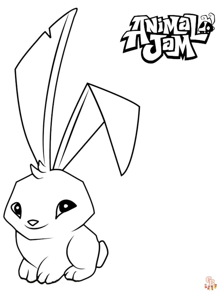 Animal Jam Coloring Pages 15
