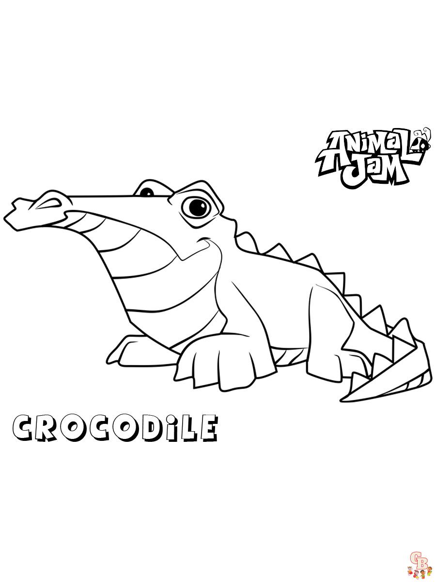 Animal Jam Coloring Pages 16