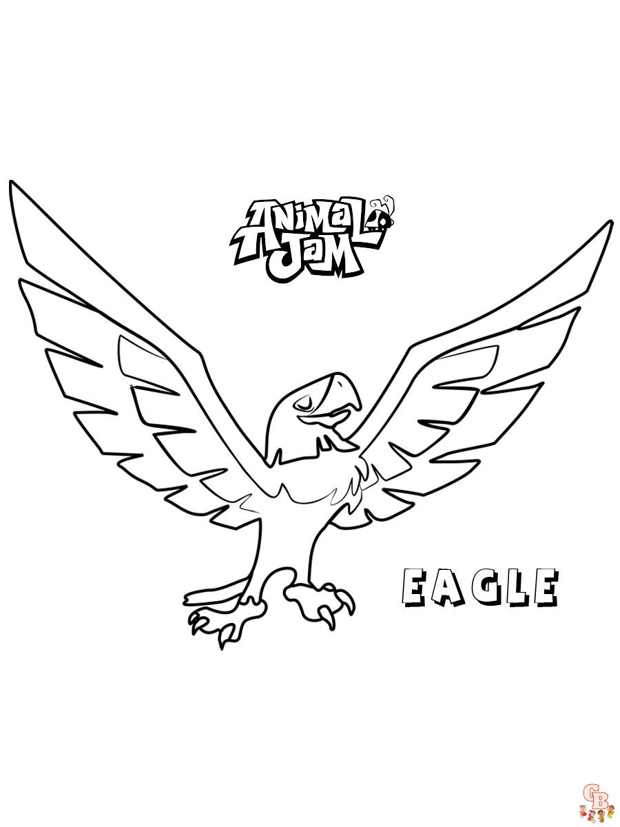 Animal Jam Coloring Pages 17