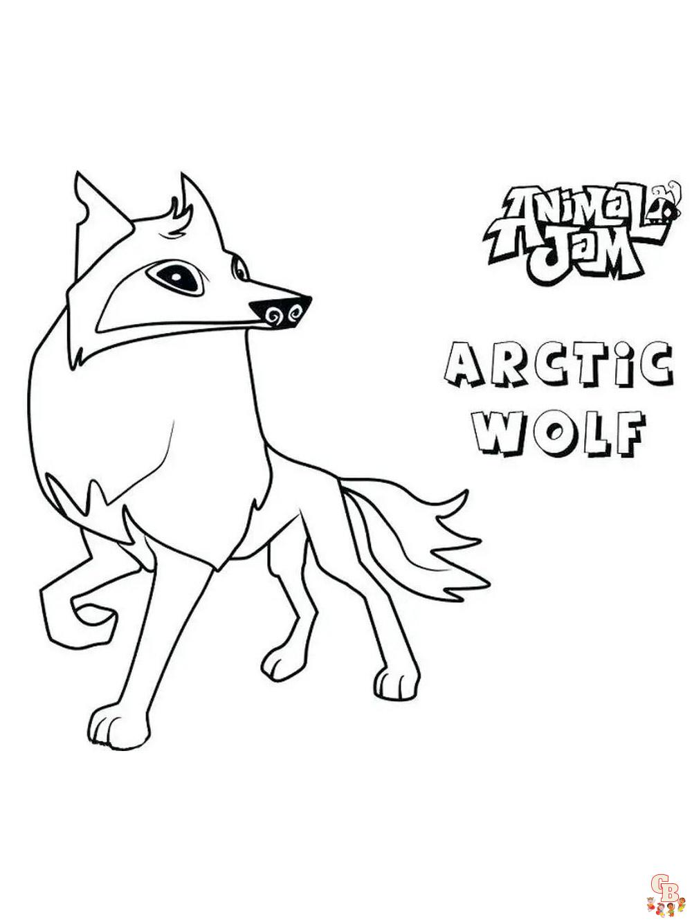 Animal Jam Coloring Pages 19