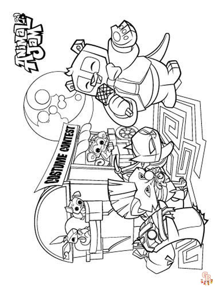 Animal Jam Coloring Pages 21