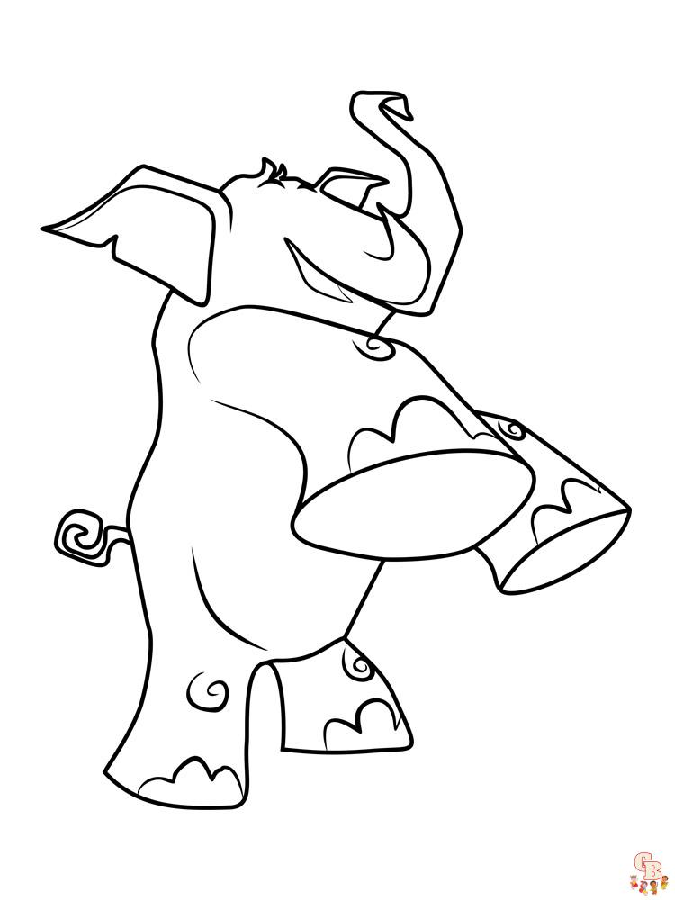 Animal Jam Coloring Pages 29