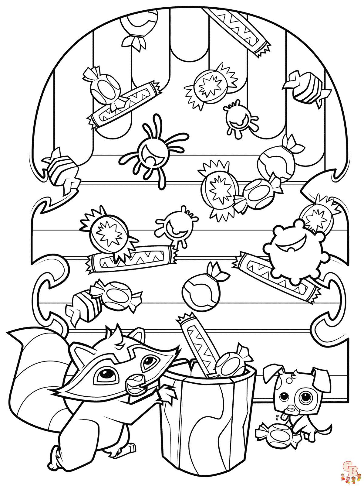 Animal Jam Coloring Pages 32