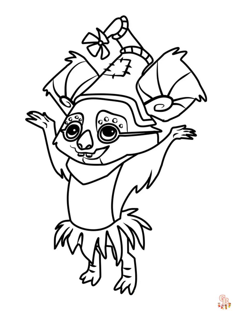 Animal Jam Coloring Pages 35