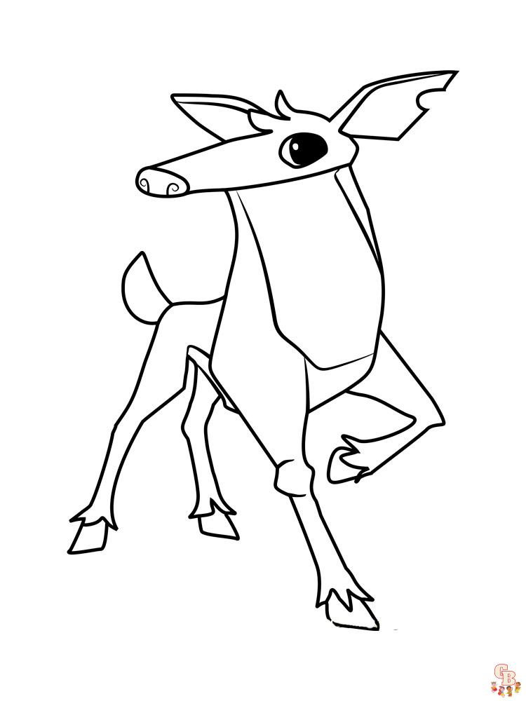 Animal Jam Coloring Pages 6