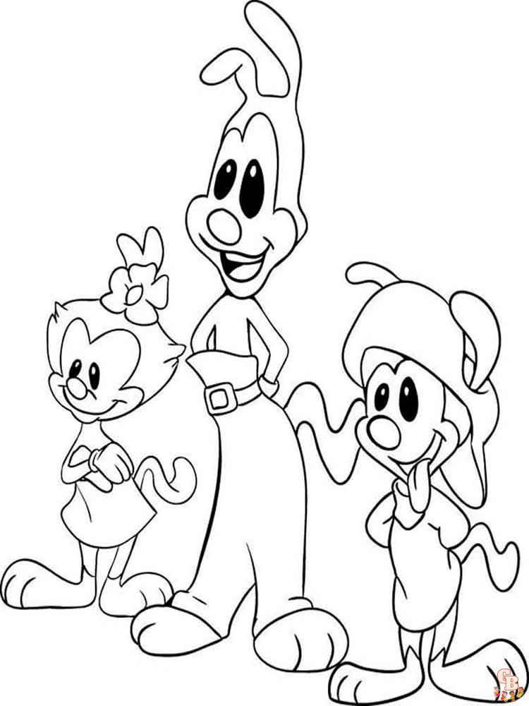 Animaniacs Coloring Pages 11