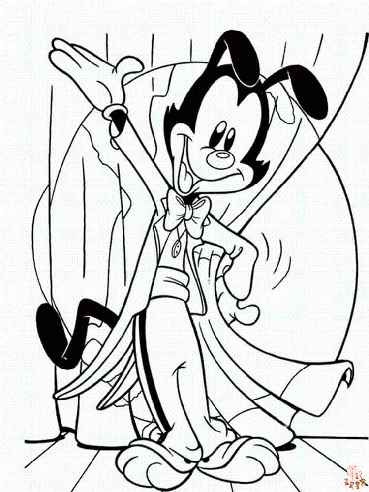 Animaniacs Coloring Pages 15