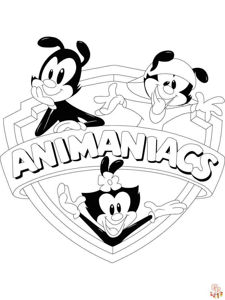 Animaniacs Coloring Pages 4