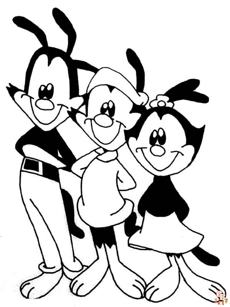 Animaniacs Coloring Pages 9