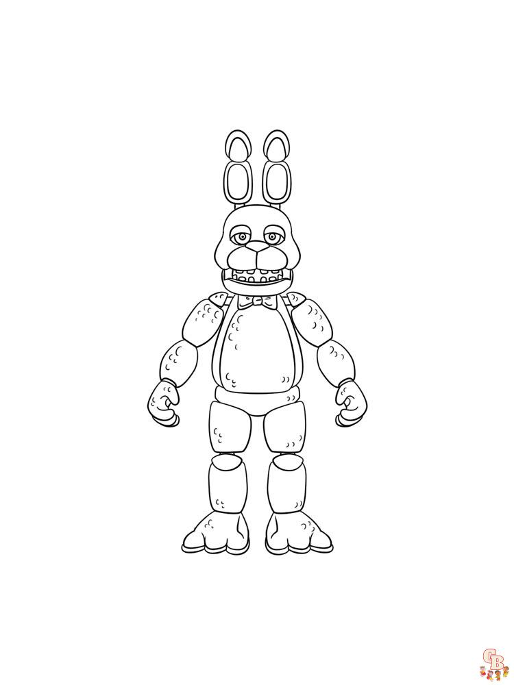 Animatronics Coloring Pages 33