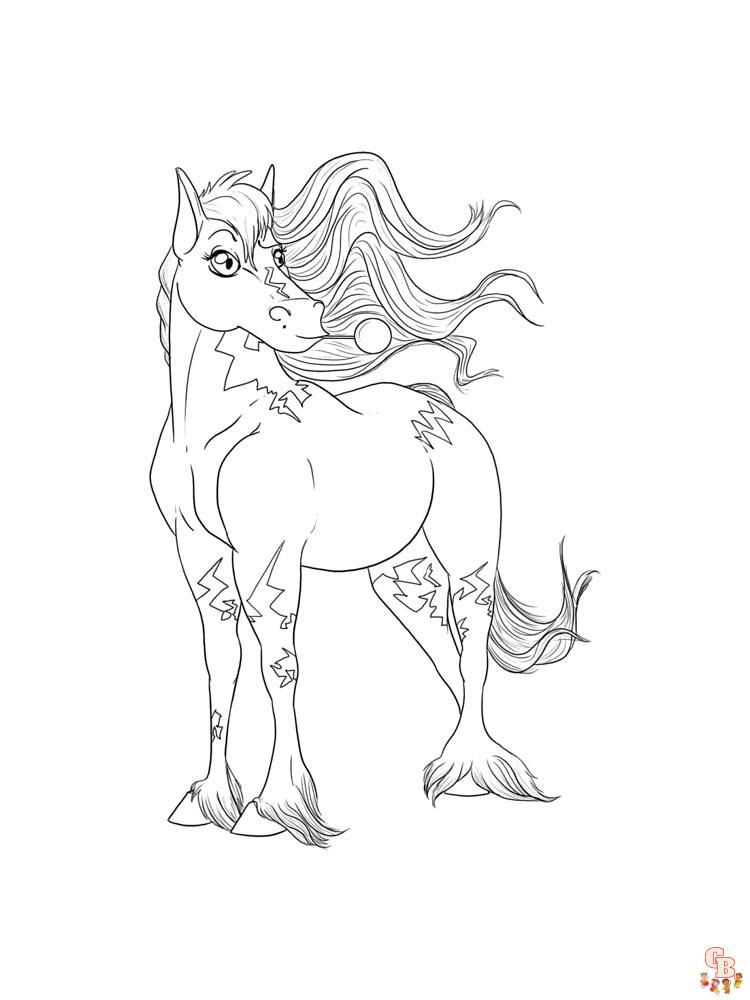Anime Animals Coloring Pages 18