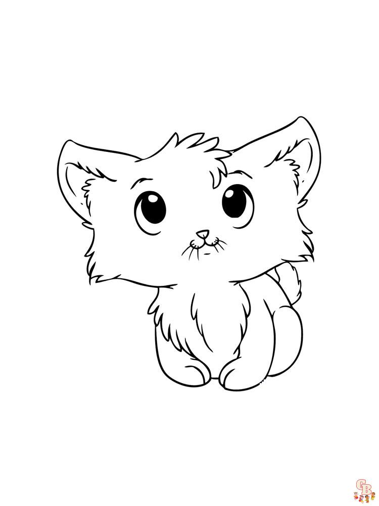 Anime Animals Coloring Pages 23