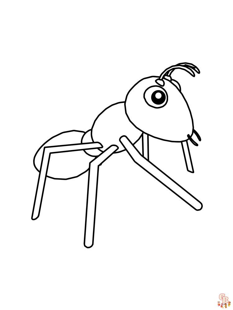 Ant Coloring Pages 26