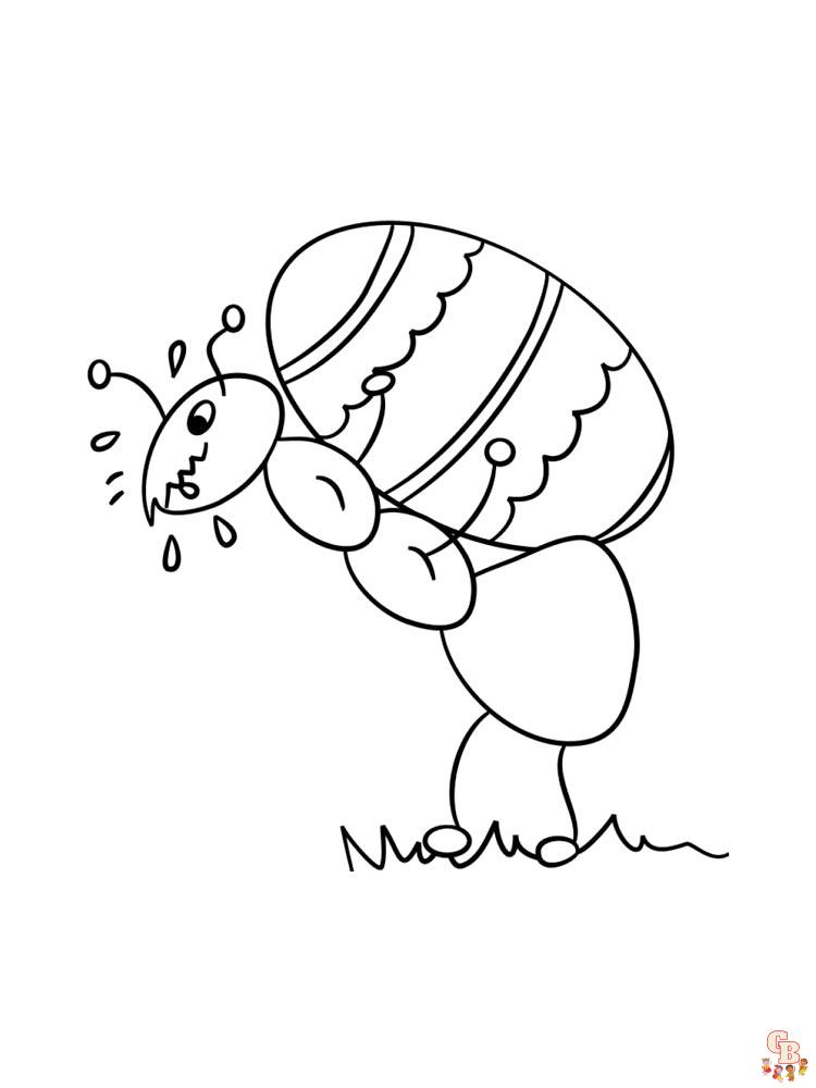 Ant Coloring Pages 31