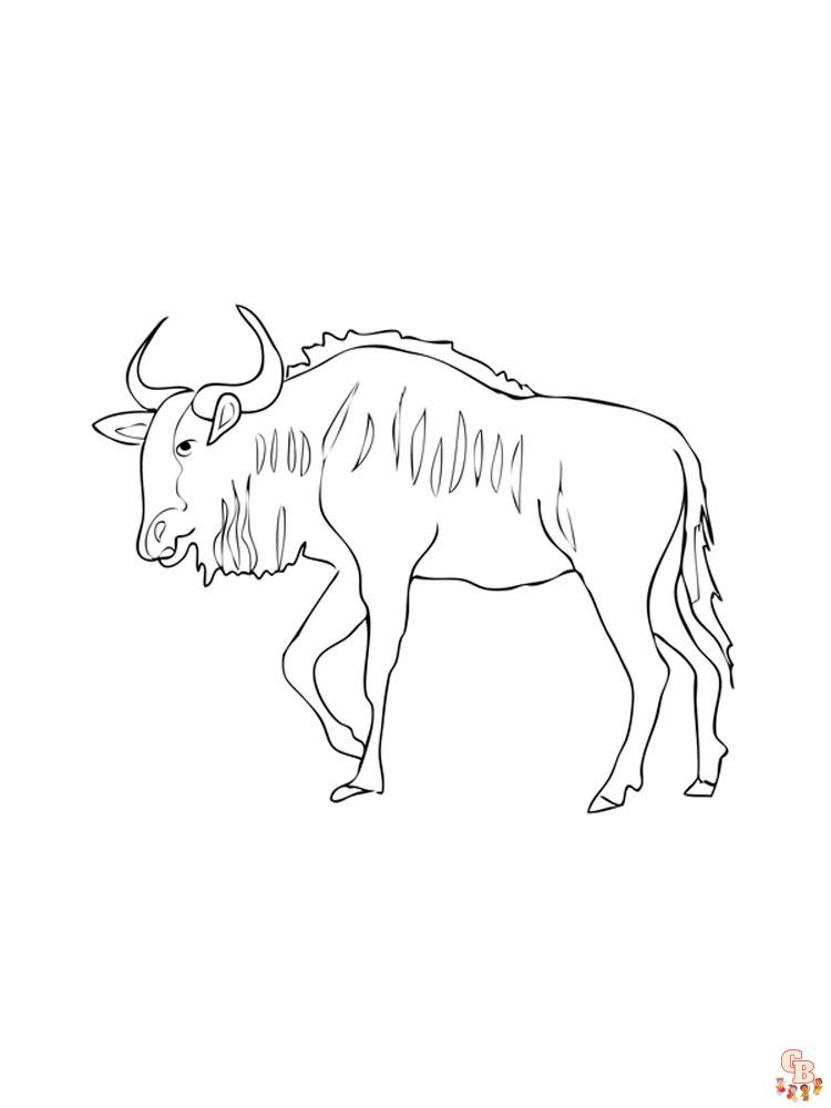 Antelope Coloring Pages 20