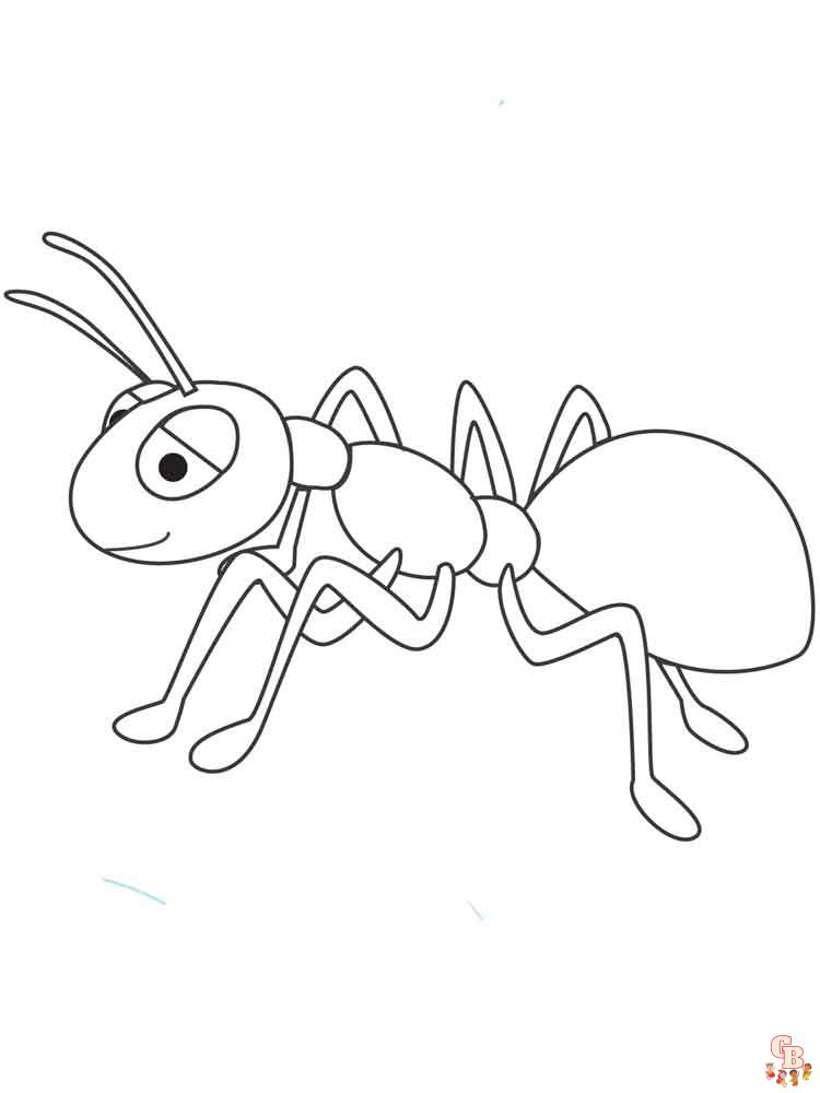 Ants Coloring Pages 20