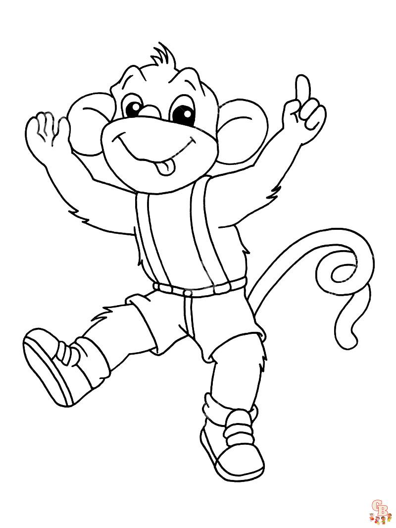Apes Coloring Pages 2