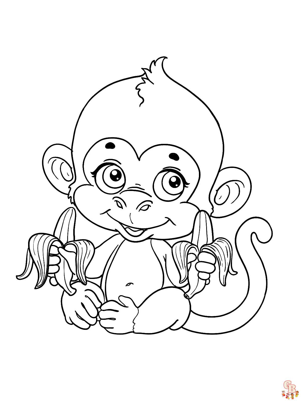 Apes Coloring Pages 21
